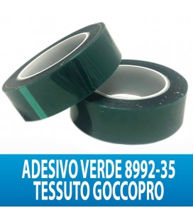 ADESIVO PER TESSUTO GOCCOPRO VERDE CM3,6X66MT