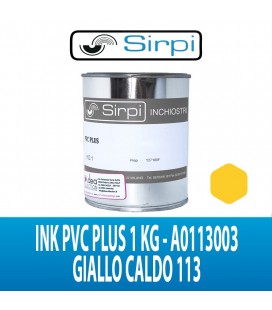 INK PVC PLUS GIALLO CALDO 113 SIRPI