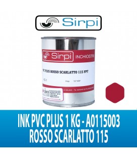 INK PVC PLUS ARANCIO ROSSO SCARLATTO 115 SIRPI