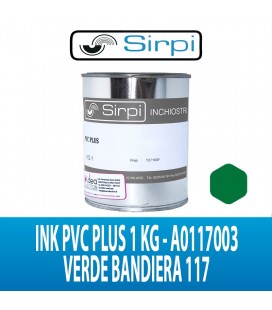 INK PVC PLUS VERDE BANDIERA 117 SIRPI