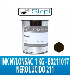 INK NYLONSAC NERO LUCIDO 211 SIRPI