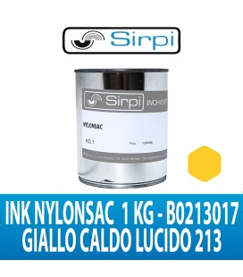 INK NYLONSAC GIALLO CALDO LUCIDO 213 SIRPI
