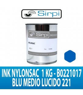 INK NYLONSAC BLU MEDIO LUCIDO 221 SIRPI