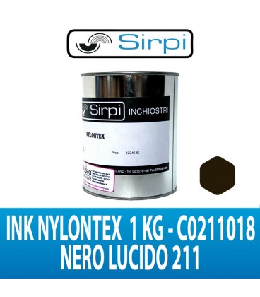 INK NYLONTEX NERO LUCIDO 211 SIRPI