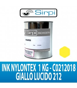 INK NYLONTEX GIALLO PRIMULA LUCIDO 212 SIRPI