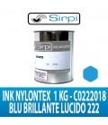 INK NYLONTEX BLU BRILLANTE LUCIDO 222 SIRPI