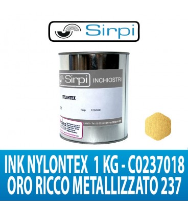 INK NYLONTEX ORO RICCO METALLIZATO 237 SIRPI