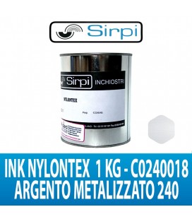 INK NYLONTEX ARGENTO METALLIZATO 240 SIRPI