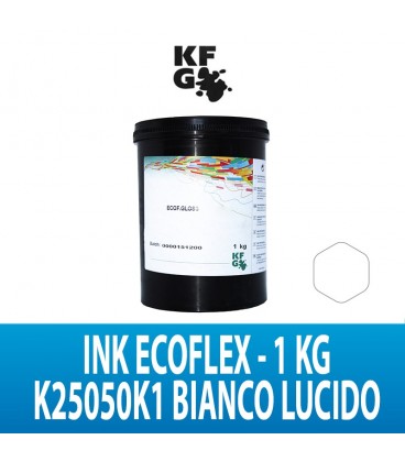 INK ECOFLEX BIANCO LUCIDO KFG