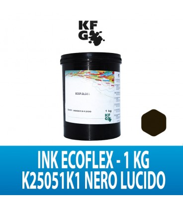 INK ECOFLEX NERO LUCIDO KFG