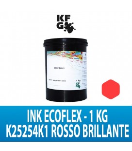INK ECOFLEX ROSSO BRILLANTE LUCIDO KFG