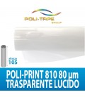 PVC ADES. PP810 MON. TRASP. LUCIDO 80MIC 50MTL POLITAPE H105