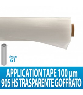 APPLICATION TAPE 905H PVC GOFFRATO PIRAMIDALE 100MIC 100MTL 61H