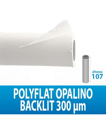 PVC+PET+PVC BACKLIT OPALE PER ROLL-UP 330MIC 50 MTL GUANDONG H107